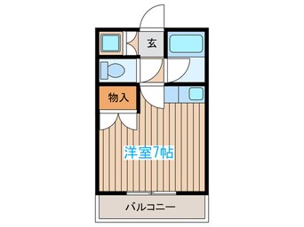 間取図 リエス小田原