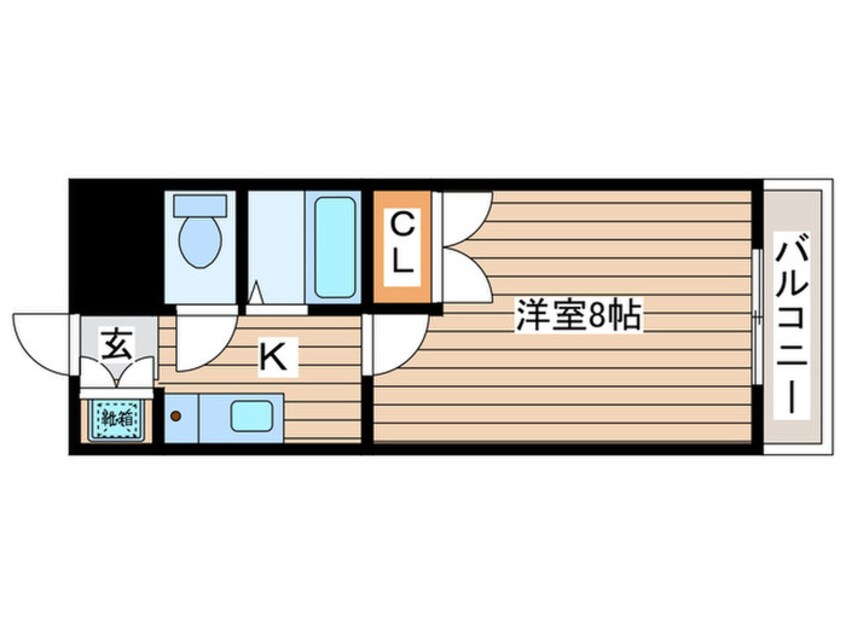 間取図 リエス小田原