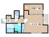 Ｃａｄｏｇ河原町 1LDKの間取り