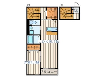 間取図 オリーブ３番館