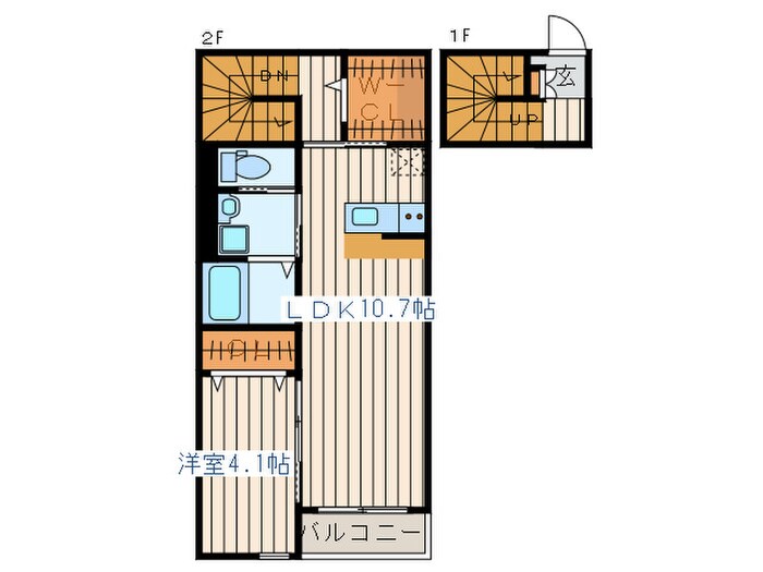 間取り図 オリーブ３番館