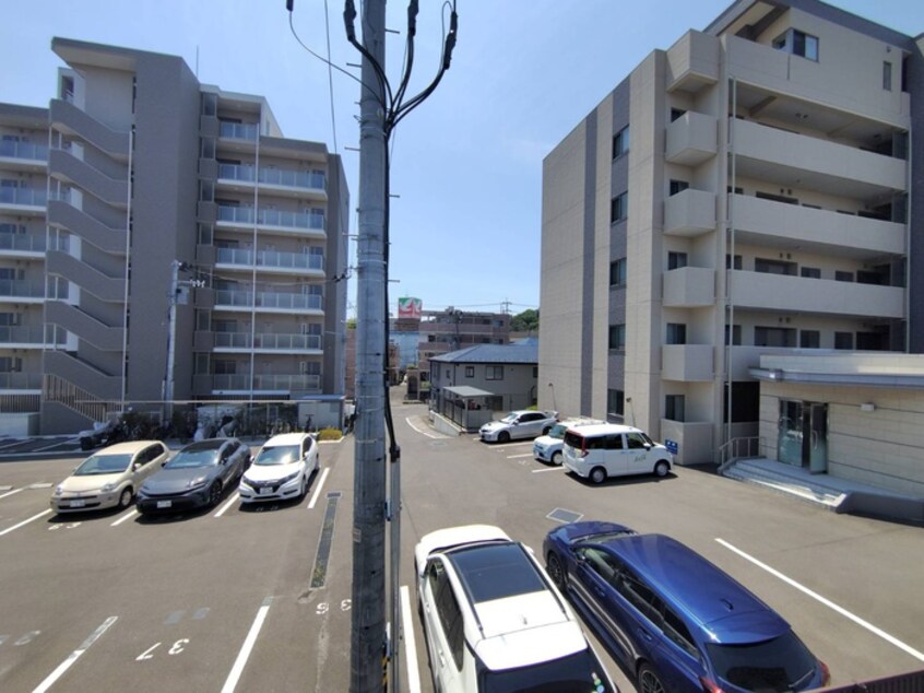 室内からの展望 シャトウKTⅢ