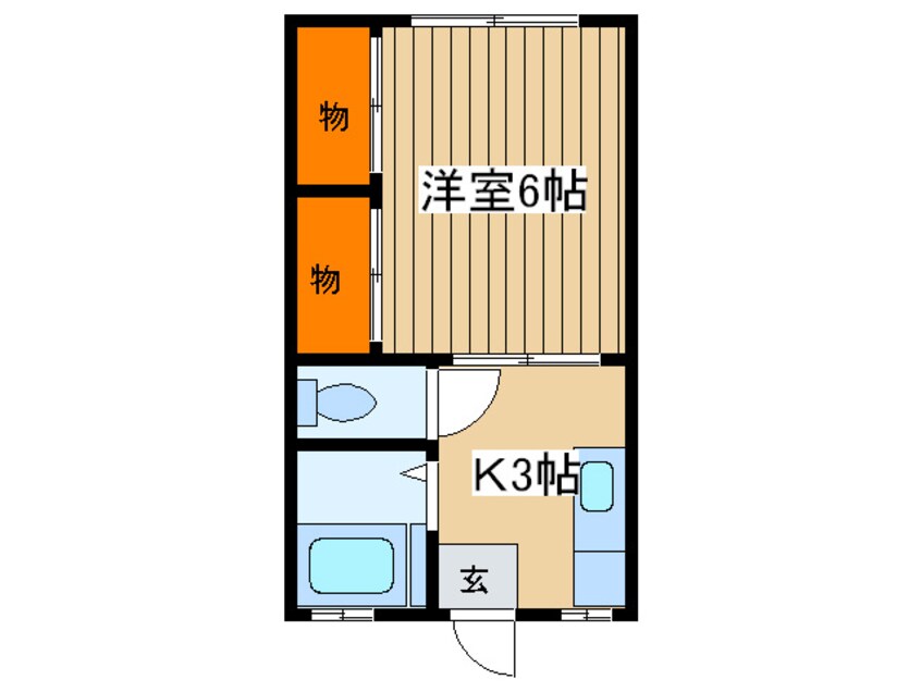 間取図 伊藤ハイツ