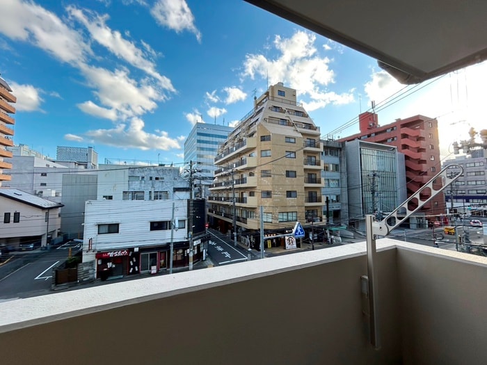 室内からの展望 青葉勾当台ビル