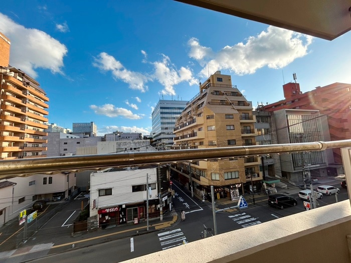 室内からの展望 青葉勾当台ビル