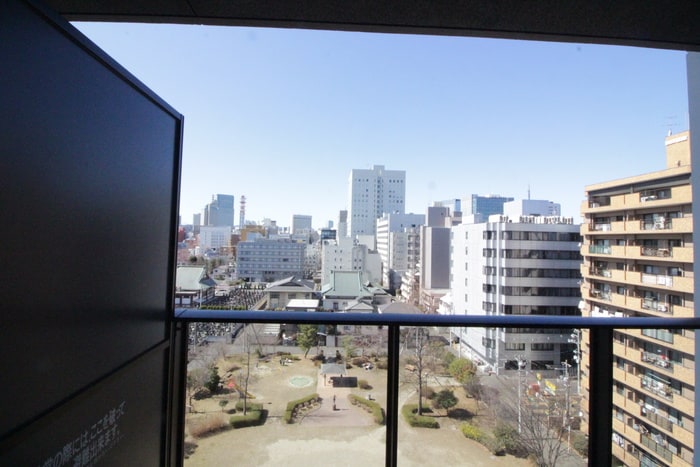 室内からの展望 桜ヒルズ仙台榴岡