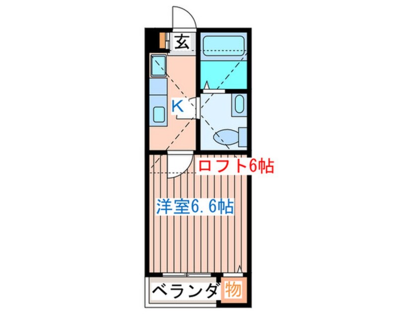 間取図 ｓｔａｇｅ中田Ⅱ