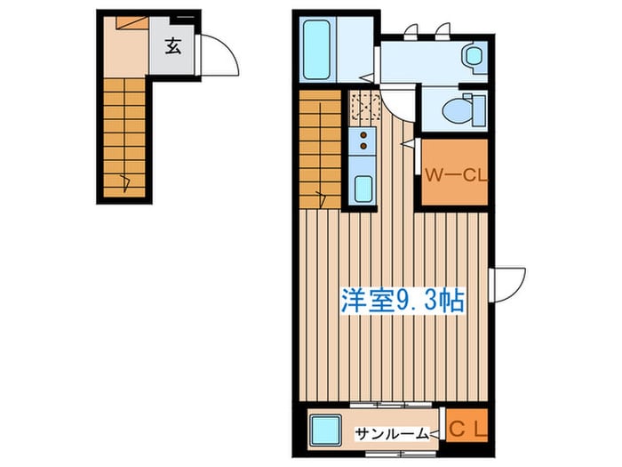 間取り図 ソレイユIZUMI