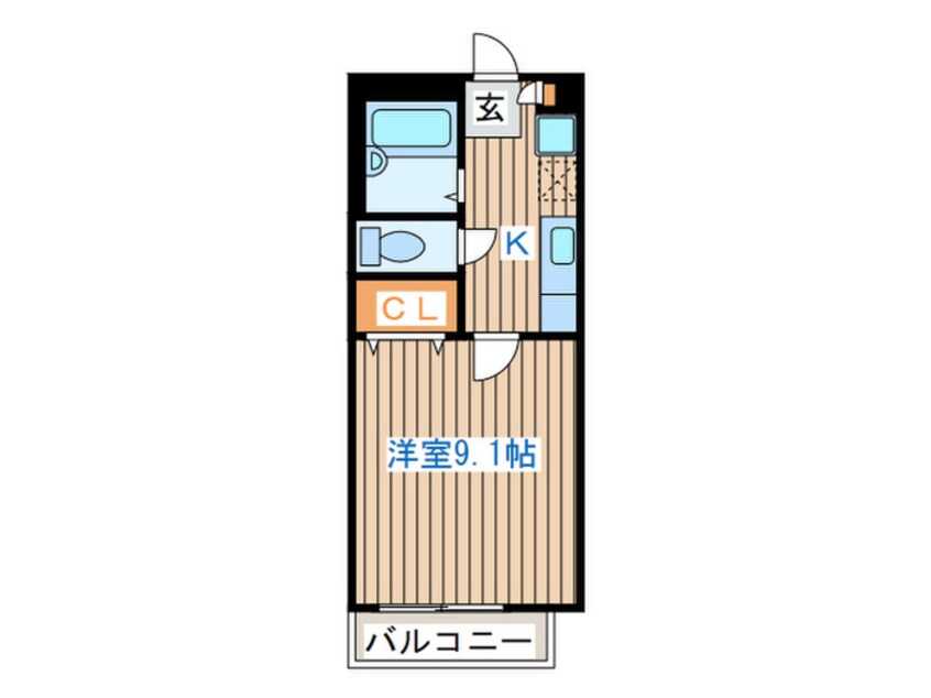 間取図 レジデンス青葉