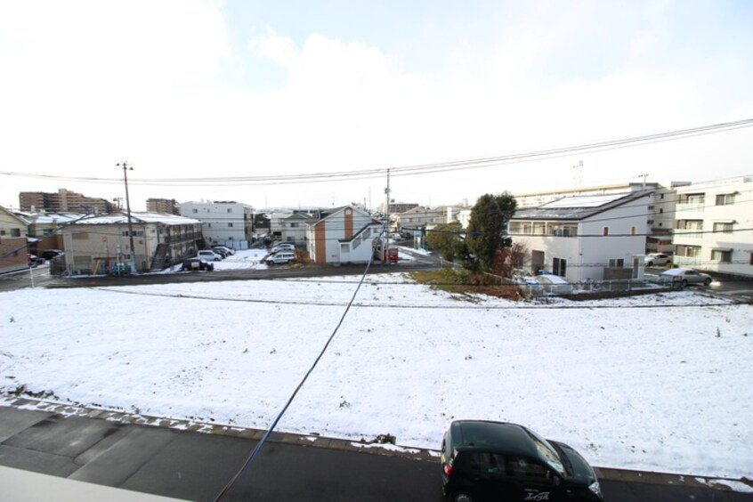 室内からの展望 ハーモニーテラス中倉Ⅱ