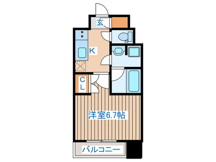 間取り図 リージア上杉一丁目
