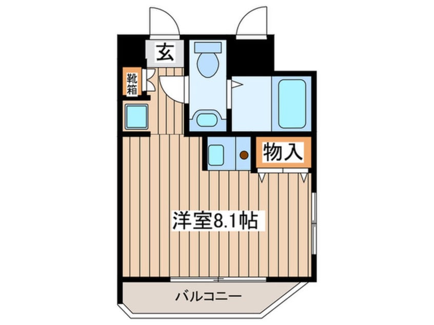 間取図 アルファネクスト大和町