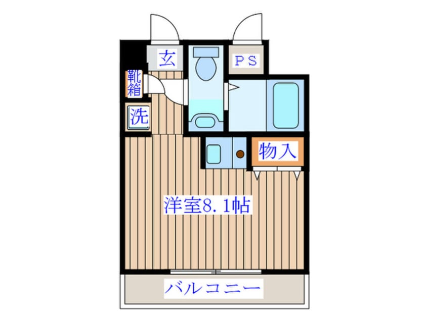 間取図 アルファネクスト大和町