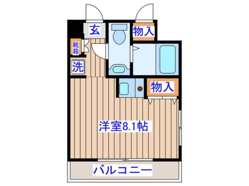 間取図 アルファネクスト大和町