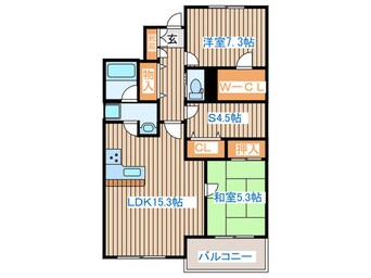 間取図 シティコートメルハバ