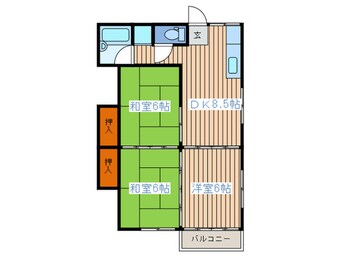 間取図 レジデンス新栄Ⅰ