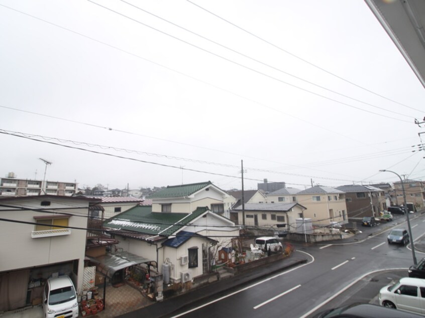 室内からの展望 レジデンス新栄Ⅰ