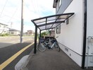 駐輪場 クレールコートⅡ号館