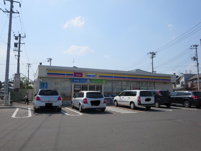 ミニストップ荒井店(コンビニ)まで230m クレールコートⅡ号館