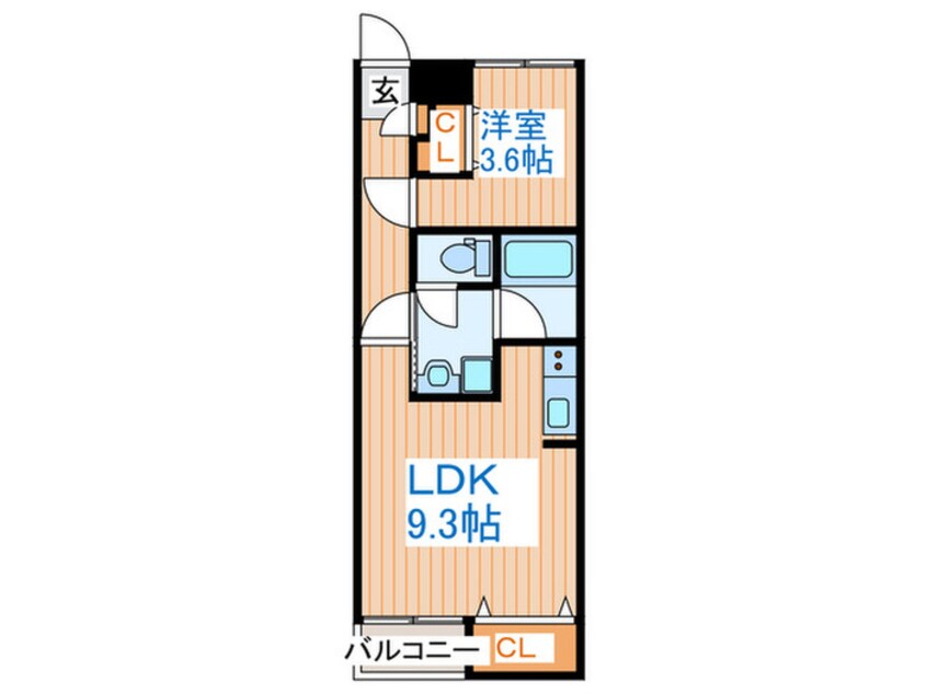 間取図 グランディア桜木