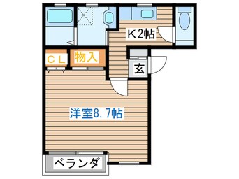 間取図 グランソール南仙台