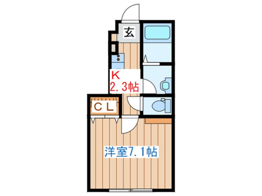 間取図 メゾン・ド・スピカ
