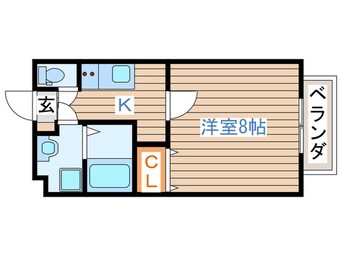 間取図 アスコットディア萩野町