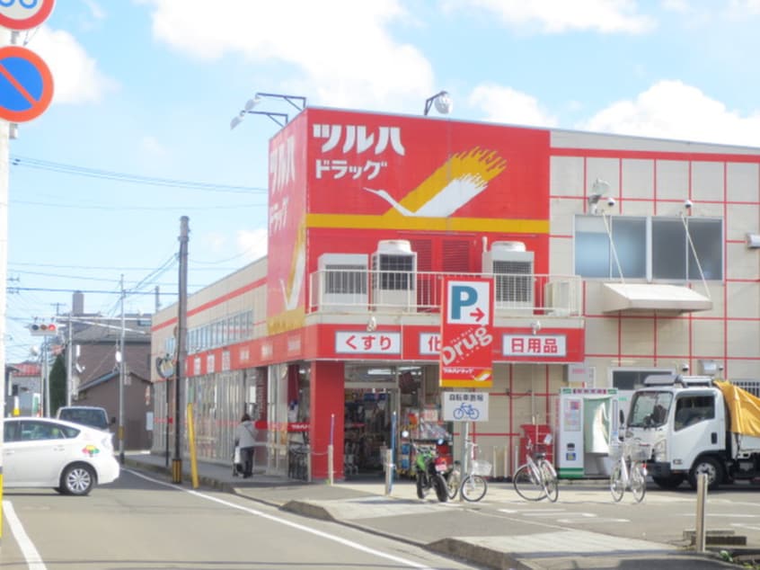 ツルハドラッグ 小田原店(ドラッグストア)まで500m サンライズ宮町
