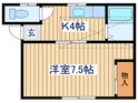 ホワイトキャッスル９番館の間取図