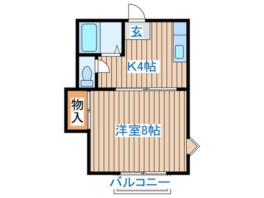 間取図 大和町ハイツ