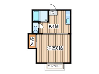 間取図 大和町ハイツ