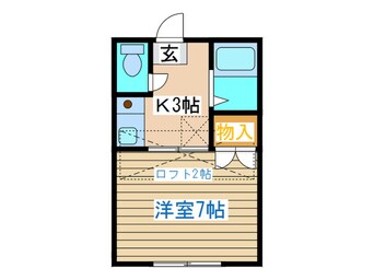 間取図 カルムハイツ