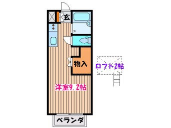 間取図 サンキャッスル・16