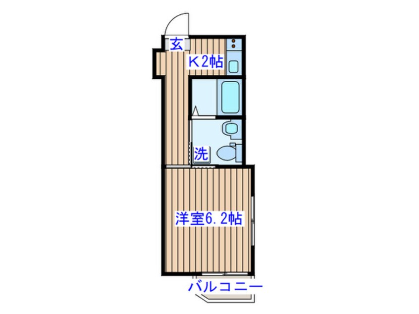 間取図 BLUE　PARKS長町