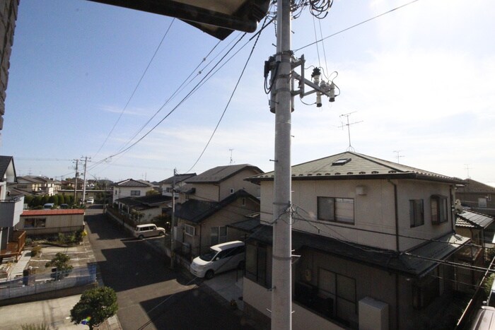 室内からの展望 パステル弐番館