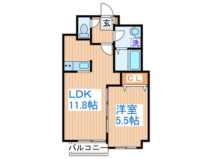 間取図 プロモ河原町