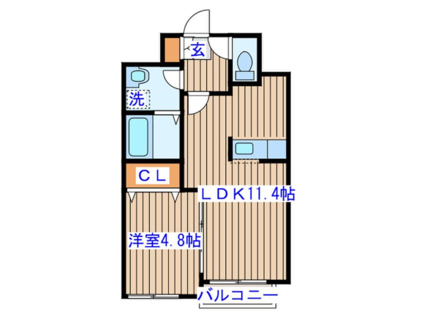 間取図 プロモ河原町