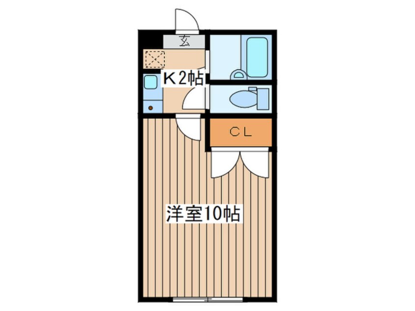間取図 多賀城イーストB