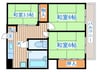 大手町ＹＫハイツＡ 3Kの間取り