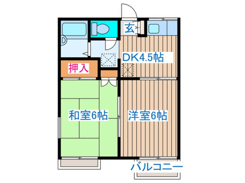 間取図 ファミーユ　Ｔ