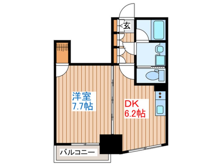間取図 マルタマファイブリッジ