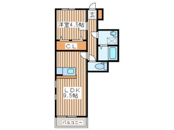 間取図 Prim RoseⅢ