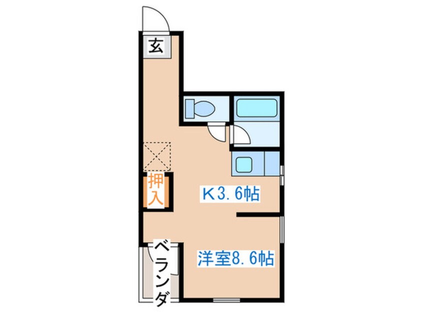 間取図 レジデンスエミー