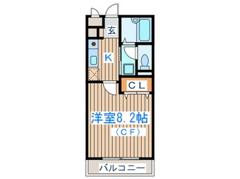 間取図 ＥＬＥＶＥＮ河原町