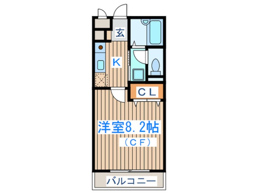 間取図 ＥＬＥＶＥＮ河原町