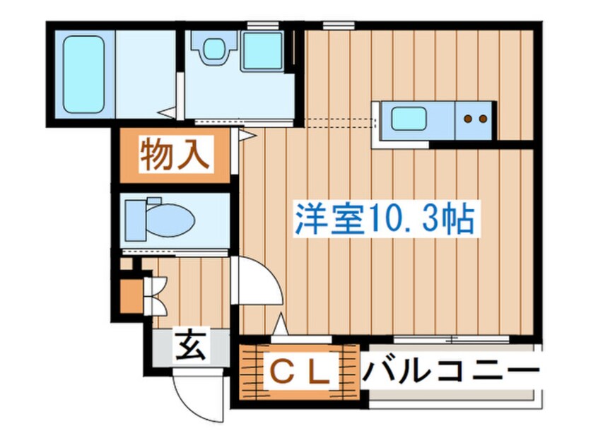 間取図 ＶｏＬｖｅｒ　Ｔ＆Ｍ．Ⅷ