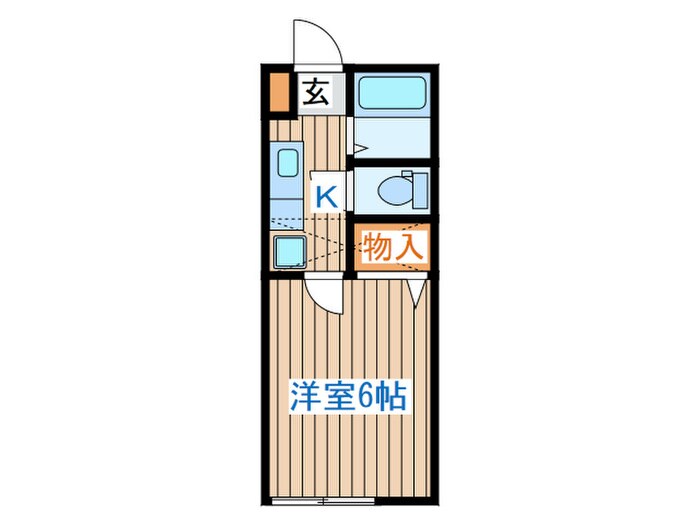 間取り図 フォ－ティン八幡