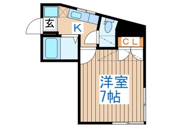 間取図 フォ－ティン八幡