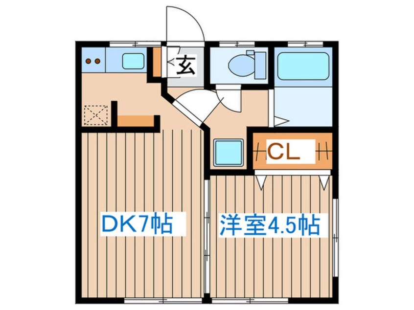 間取図 ゆり荘