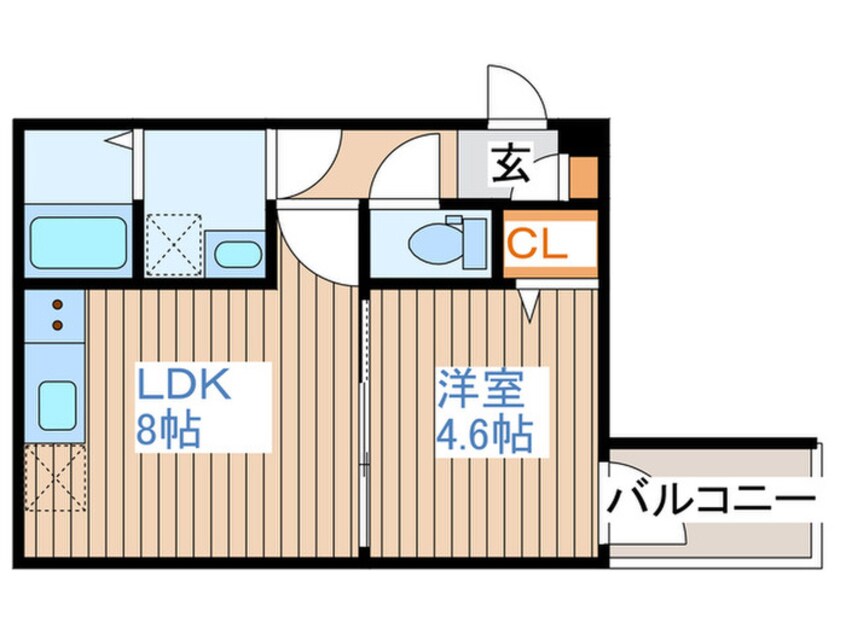 間取図 カーサ・トレセント